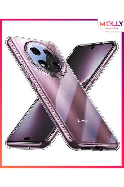 Molly حافظة سيليكون شفافة لهاتف HONOR MAGIC 7 LITE