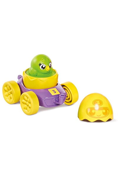 Tomy Jucarie interactiva pentru bebelusi Toomies - Ou de curse, Galben-Mov