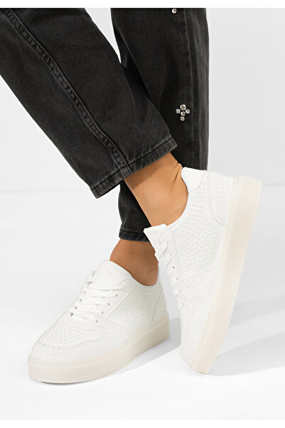 B T Shoes Γυναικεία αθλητικά παπούτσια Olivina λευκά