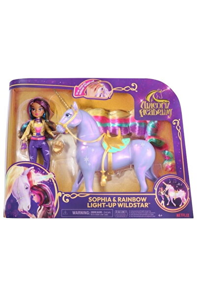 Spin Master Games Set de joaca Unicorn Academy - Papusa Sophia si Wildstar, L...