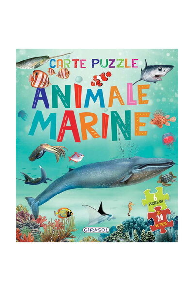 GIRASOL Book with 6 puzzles - Marine animals