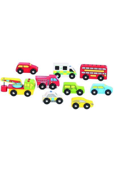 BIGJIGS Toys My vehicle collection