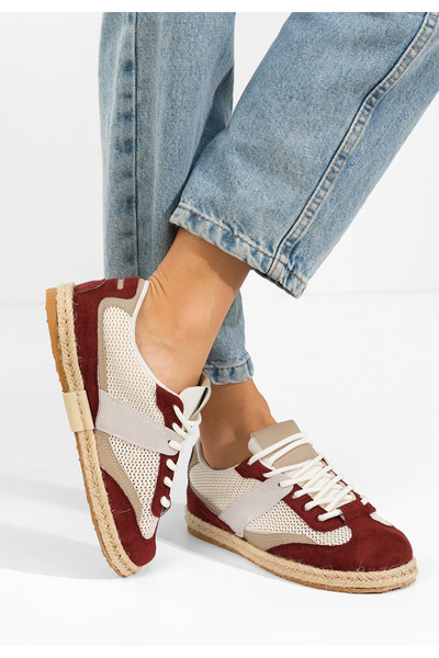 B T Shoes Γυναικεία αθλητικά παπούτσια Dianka μπορντό