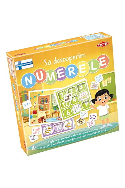 Asmodee Educational Tactic Game - Let's Discover the Numbers, Multicolor