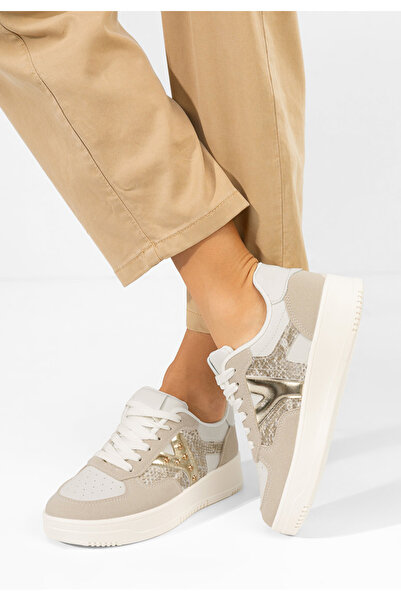 B T Shoes Γυναικεία αθλητικά παπούτσια Rachelia μπεζ