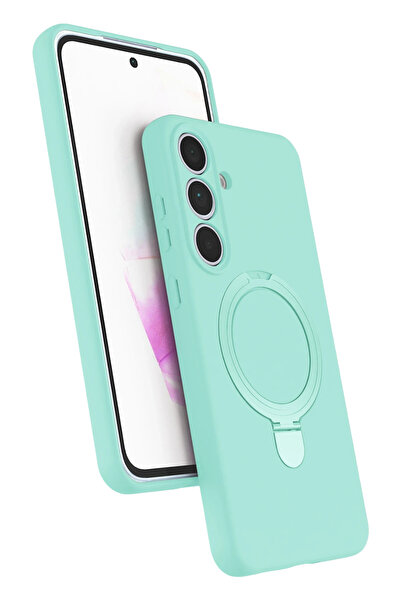 NewFace Gld-Spt- Galaxy S24 Fe Regal Magsafe Stand Cover - (234420) Aqua Green