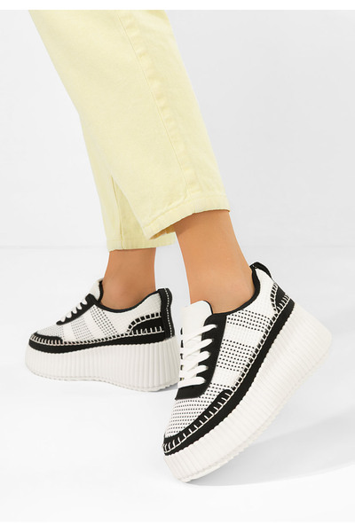B T Shoes Sneakers cu platformă Tamylsa negri