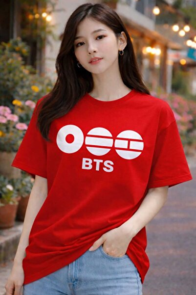 puolikuu Arirang World Tour Bts Printed Oversize Tshirt