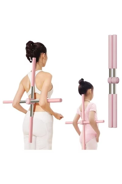 Genrics Back Straightener Posture Corrector, Yoga Sticks Stretching Tool for ...