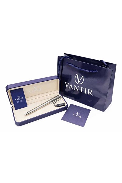 VANTIR قلم فاخر بملحاقته كرت ضمان وكرت اهداء وكيس اهداء