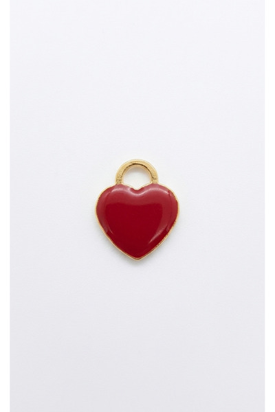 GALANDE Heart Figured Charm |   Leather Notebook & Journal Accessory