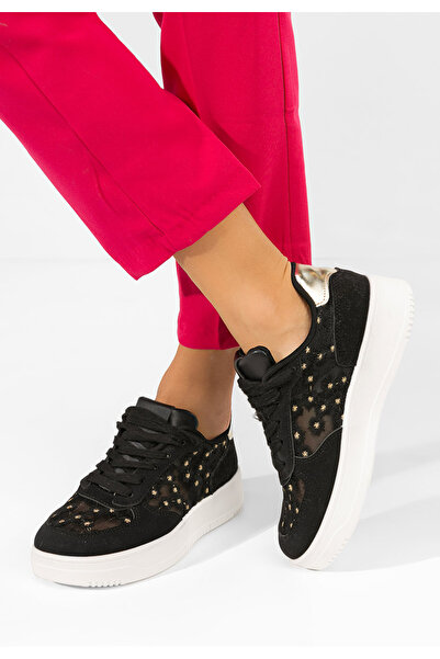 B T Shoes Γυναικεία αθλητικά παπούτσια Μπέκι μαύρα