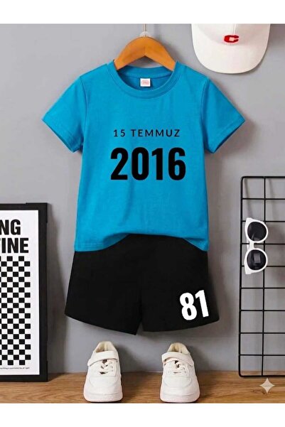 Nice Clothes Summer Children's T-Shirt Shorts Unisex (Special Occasions)