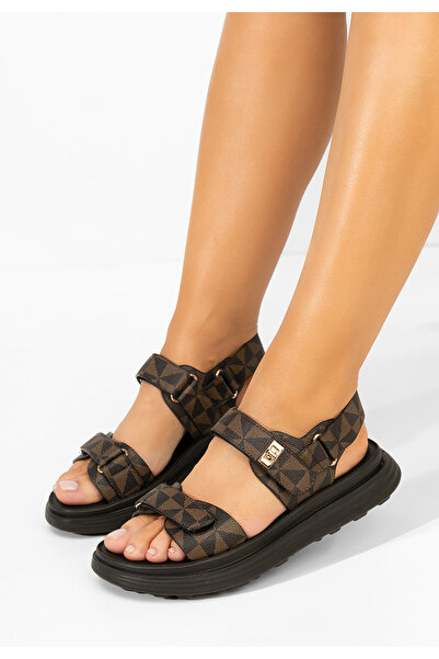 B T Shoes Γυναικεία σανδάλια Gennia Μαύρα