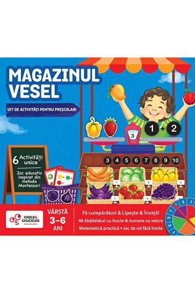 Chalk and Chuckles Μοντεσσόρι Παιχνίδι Ρόλων - Το Ευτυχισμένο Κατάστημα