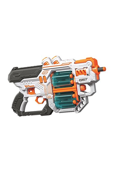 RS Toys Pistol Cu Aer Comprimat Rs Toys, Cu 2 Tuburi Si 18 Gloante Moi