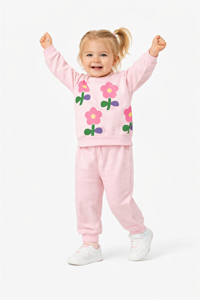Melodikids Girl's Seasonal Top and Bottom Set