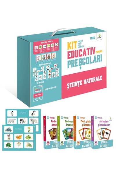 Editura Gama Științe Naturale. Kit Educativ Pentru Preșcolari