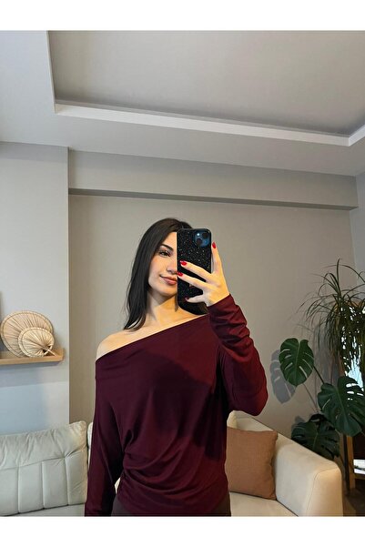 Neslion Butik Düşük Omuz Bluz