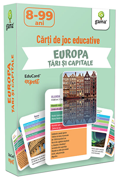 Editura Gama Europa. Țări Şi Capitale