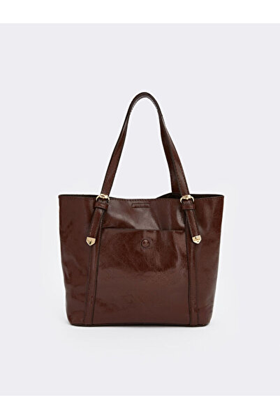 LC Waikiki Rmz Gi̇yi̇m Farkiyla Crocodile Embroidered Women's Shoulder Bag