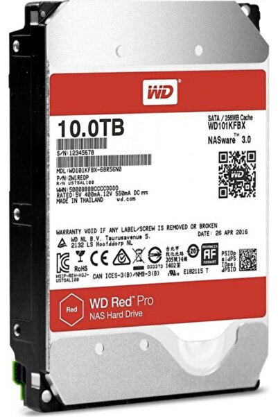 WD HDD Red Pro 10TB SATA-III 7200RPM 256