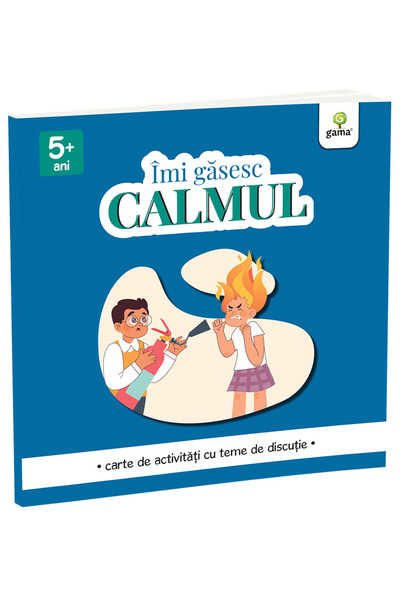 Editura Gama Βρίσκω την ηρεμία μου - Βιβλίο δραστηριοτήτων με θέματα συζήτησης