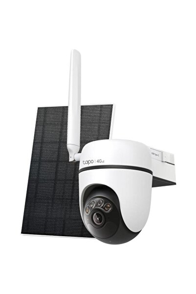 TP-LINK Kit Cameră de Securitate Tapo Solar 4G LTE Pan/Tilt, 2K 3MP
