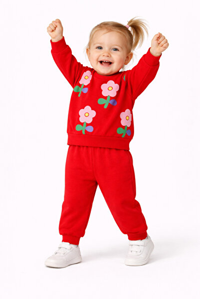 Melodikids Girl's Seasonal Top and Bottom Set