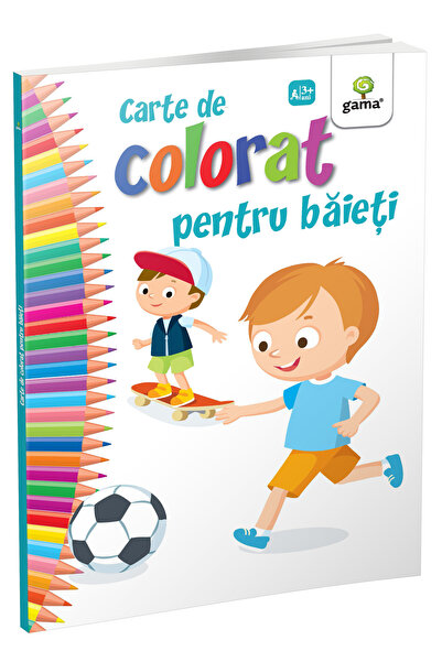 Editura Gama Carte De Colorat Pentru Băieţi