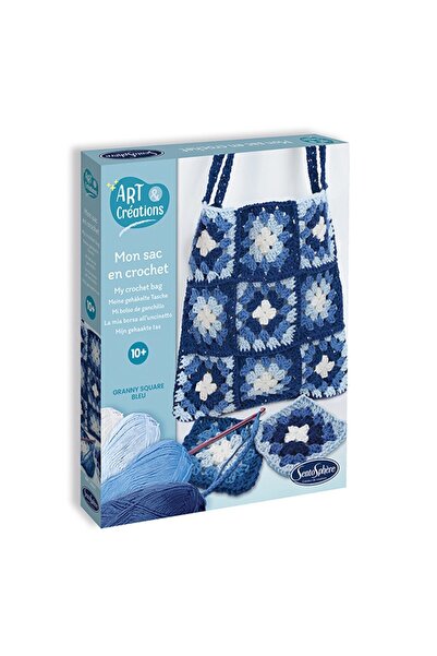 Sentosphere Creative DIY Crochet Kit - Blue Bag -