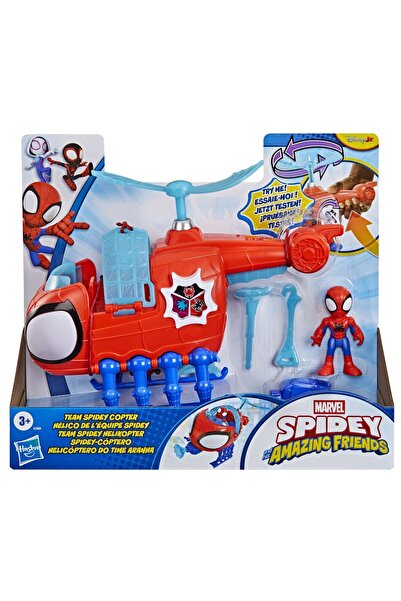 Hasbro Spidey Si Prietenii Lui Uimitori Marvel Set Echipa Spidey Cu Elicopter...