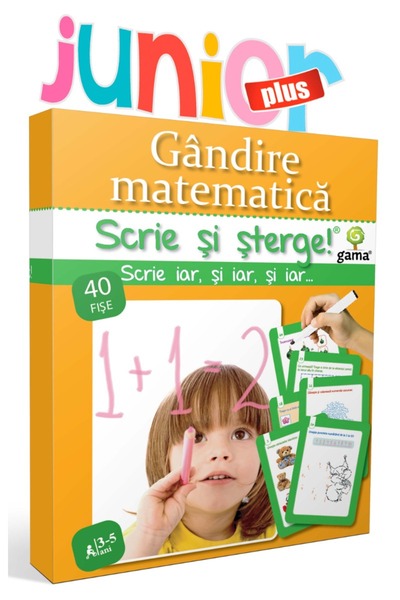 Editura Gama Gândire Matematică - 3-5 Ani