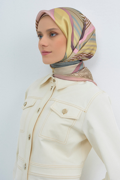 Armine Pure Silk Sura Scarf-2026 Spring-Summer- 952100D-02