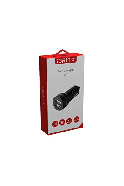iBrite Ibrit Cc11 Car Charger Dual USB Port Fast Charging Compact Design for ...