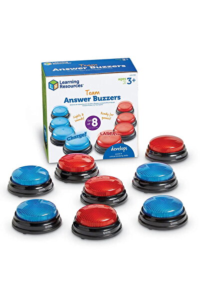 Learning Resources Sonerii cu sunete si lumini pentru raspuns - set pentru ec...