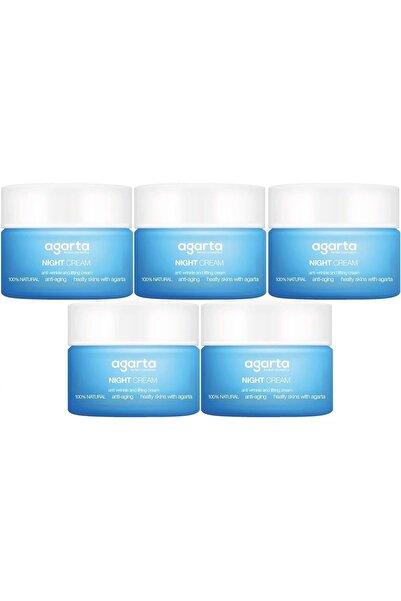 Agarta Natural Anti-Aging Anti-Age Night Cream Water Based 50ml (Wrinkle/Firm...