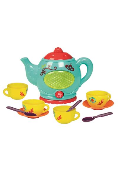 RS Toys Rs Toys Σετ Παιχνιδιού Τσαγιέρα και 4 Φλιτζάνια, Με Ήχους, 3 Ετών+