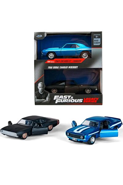 Simba Jada Σειρά Κληρονομιάς Fast And Furious Σετ 2 Οχημάτων Diecast Chevrole...