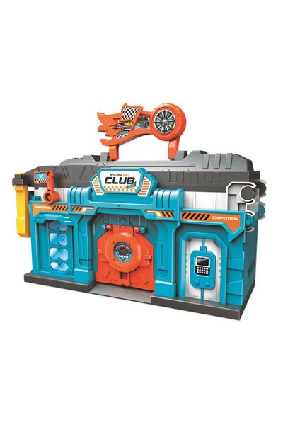 RS Toys Σετ Πίστας Αγώνων Αυτοκινήτων, Περιλαμβάνονται 2 Αυτοκίνητα, Πολύχρωμ...