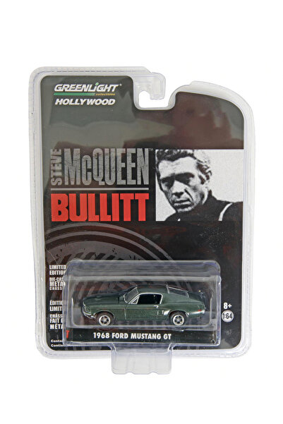Greenlight Collectibles Hollywood 1968 Ford Mustang Gt Bullitt 1:64 Diecast M...