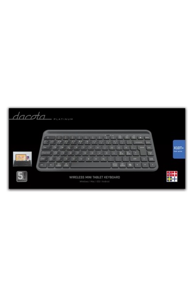 dacota Tastatura Platinum ProX Series X10T+, Wireless, Windows, Mac, iOS si A...