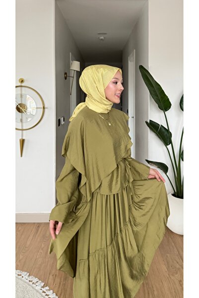 merve ada design Rosella Fırfır Detaylı Etekli Takım