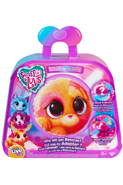 Moose Toys Μικρά Ζωντανά Κατοικίδια Σκραφ αντ Α Λουβς Νέον Κατοικίδια Τυχαία ...