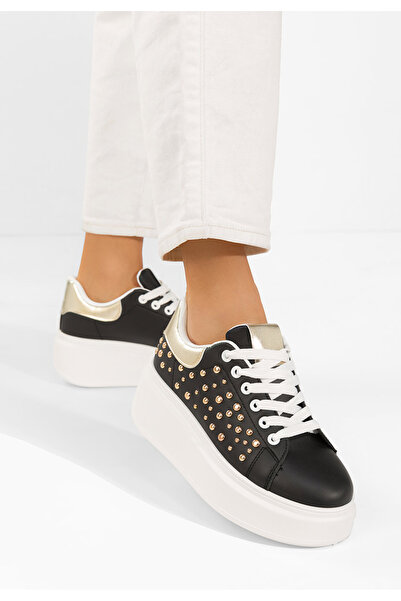 B T Shoes Αθλητικά παπούτσια με πλατφόρμα Lindalia μαύρα