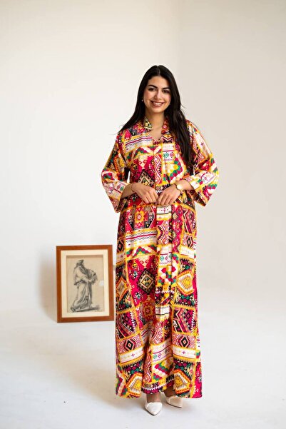 Graciana جلابيه قطن بشكل عصري انيق قصة كلوش