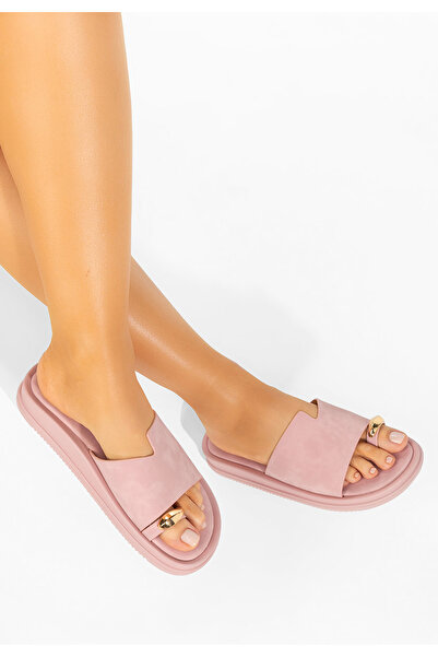 B T Shoes Γυναικείες παντόφλες Ζοράνα ροζ