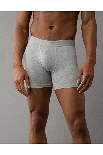AMERICAN EAGLE سروال بوكسر كلاسيكي للرجال من AEO بطول 4.5 بوصة