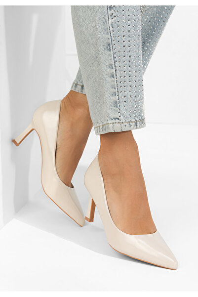 B T Shoes Γόβες στιλέτο Patricka V2 μπεζ