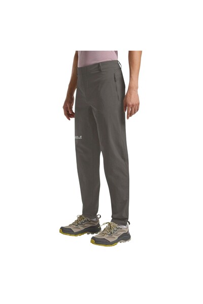 Jack Wolfskin بنطلون كاكي هايك أوت للرجال M A63924-f0302